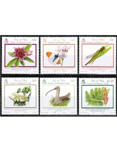 MAN 2008 Fauna and Flora 6v MNH**