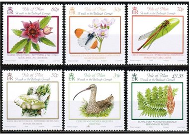 MAN 2008 Fauna and Flora 6v MNH**