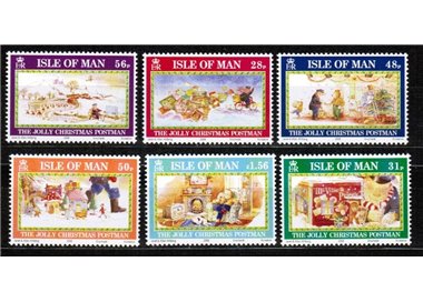 MAN 2008 Christmas 6v MNH**