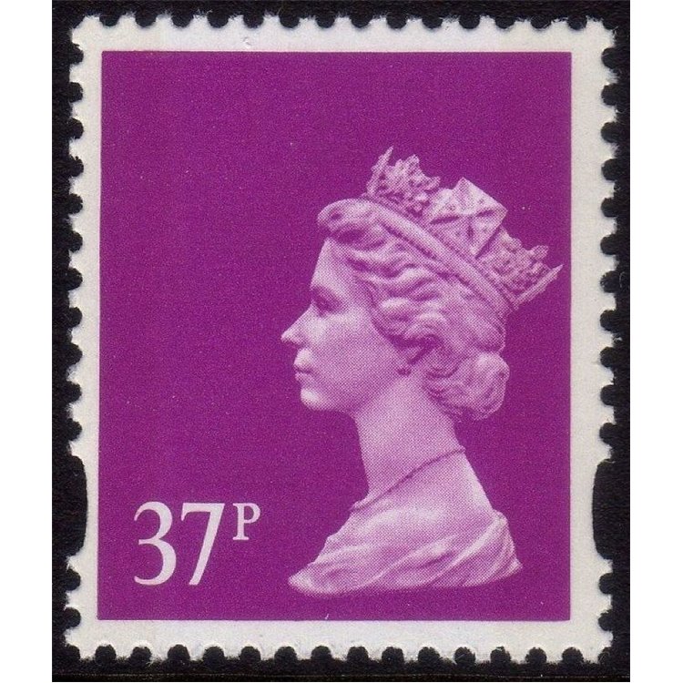 GRAN BRETAGNA 1996 Serie ordinaria 37p 1v MNH**