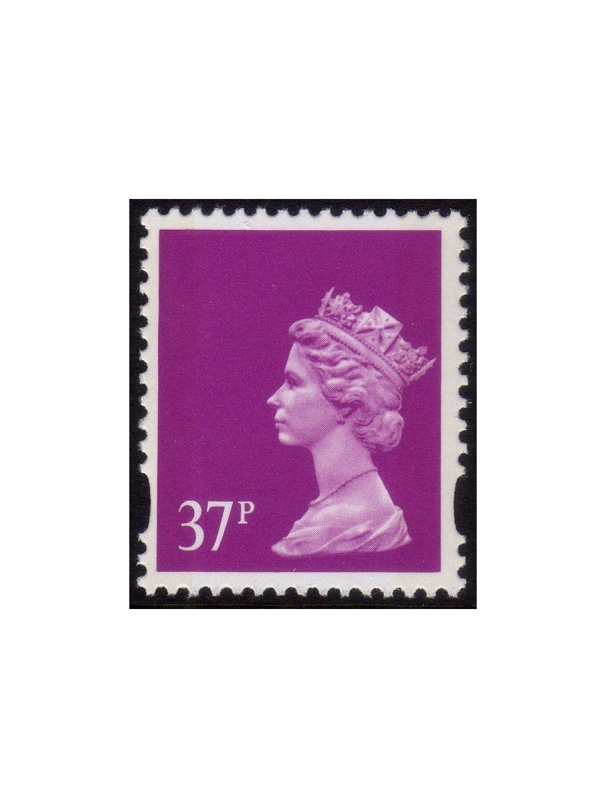 GRAN BRETAGNA 1996 Serie ordinaria 37p 1v MNH**