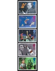 GREAT BRITAIN 1996 Children's Television 5v MNH**