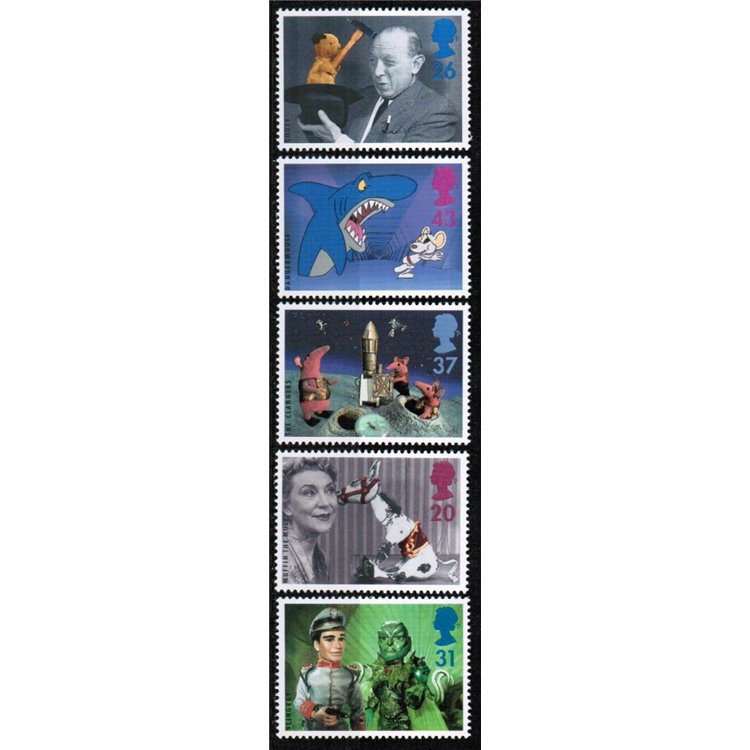 GREAT BRITAIN 1996 Children's Television 5v MNH**