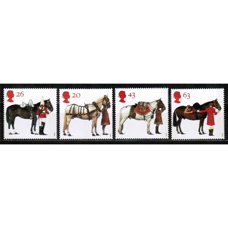 GREAT BRITAIN 1997 British Horse Society 4v MNH**