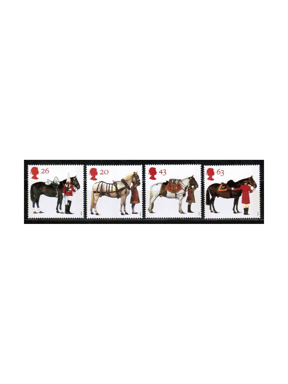 GREAT BRITAIN 1997 British Horse Society 4v MNH**