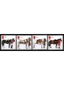 GRAN BRETAGNA 1997 British Horse Society 4v MNH**