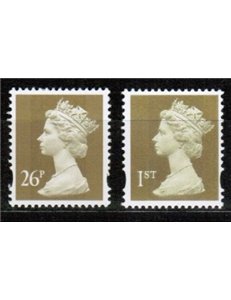 GRAN BRETAGNA 1997 Elisabetta II, serie ordinaria 2v MNH**