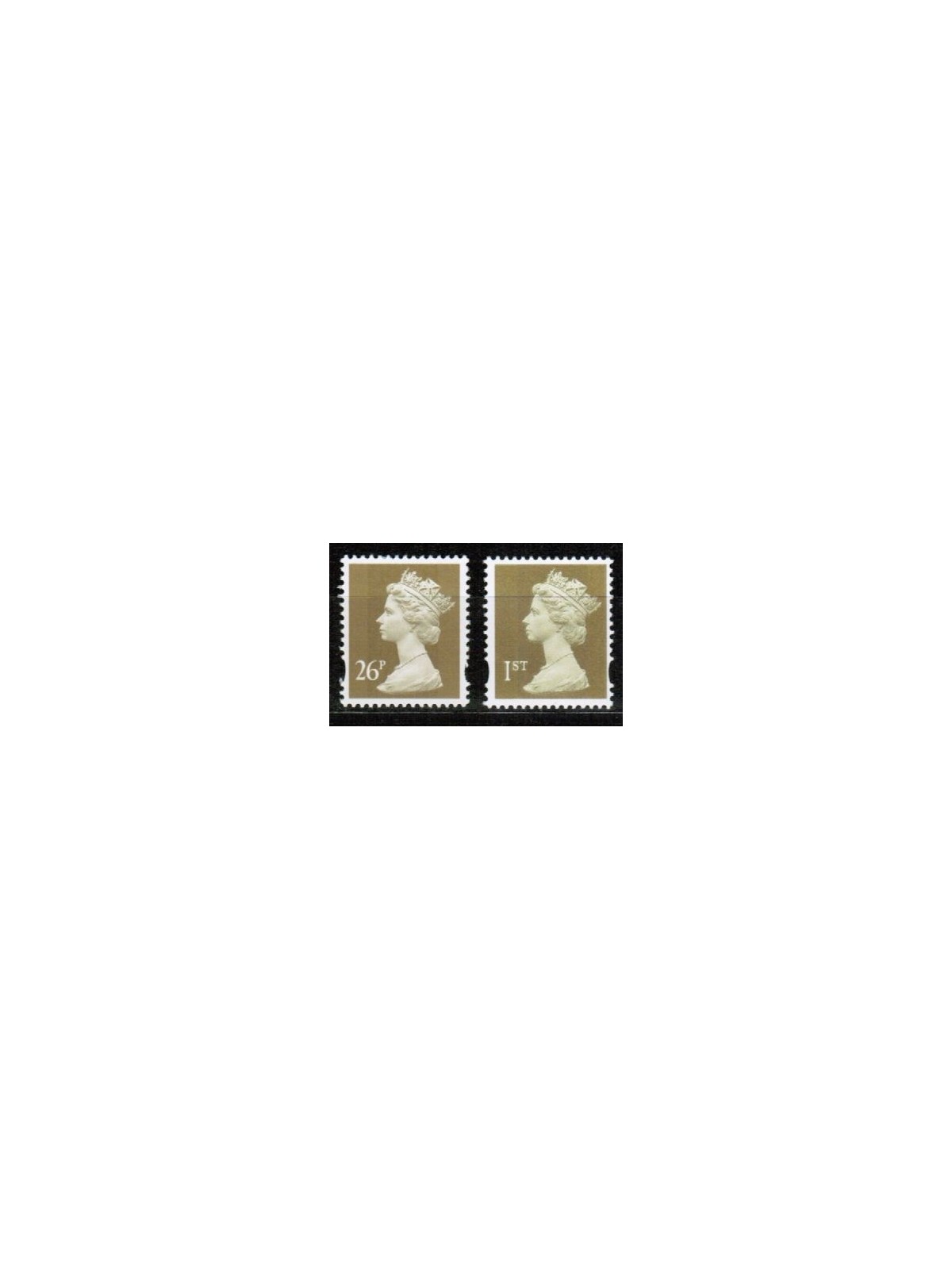 GREAT BRITAIN 1997 Elizabeth II, ordinary series 2v MNH**