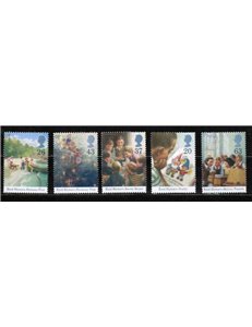 GRAN BRETAGNA 1997 Enyd Blyton 5v MNH**