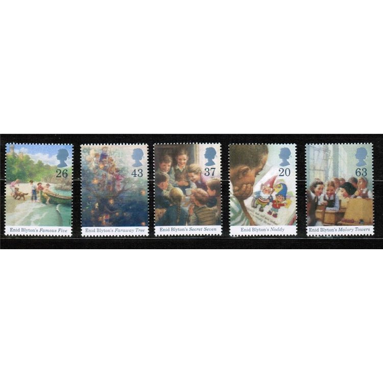 GREAT BRITAIN 1997 Enyd Blyton 5v MNH**
