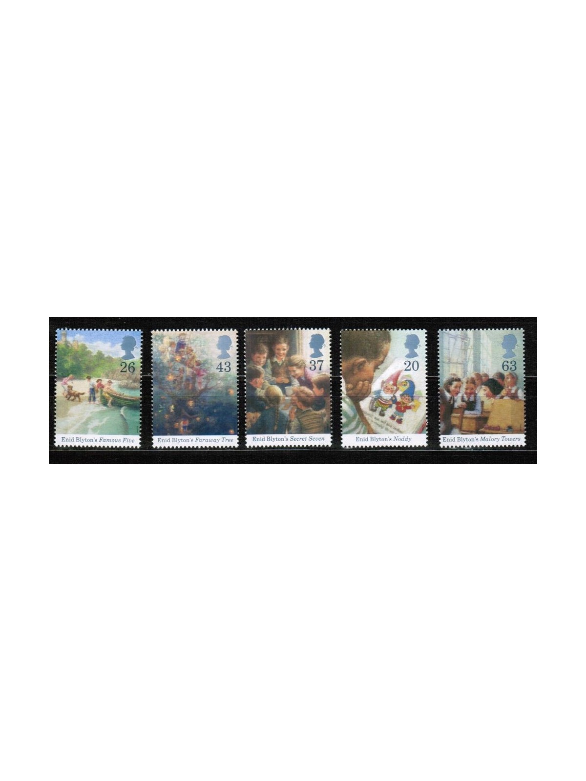 GREAT BRITAIN 1997 Enyd Blyton 5v MNH**