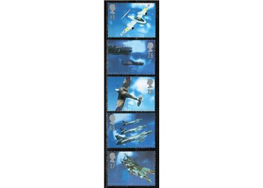GREAT BRITAIN 1997 Architects of the air 5v MNH**