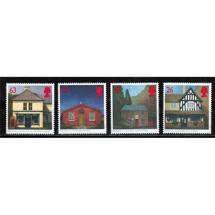 GREAT BRITAIN 1997 Old Post Offices 4v MNH**