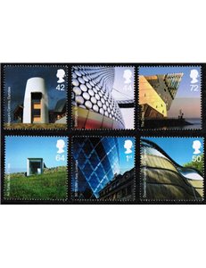GRAN BRETAGNA 2006 Architettura moderna 6v MNH**