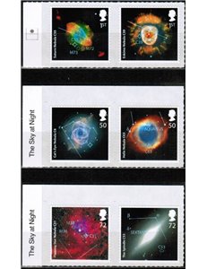 GRAN BRETAGNA 2007 Astronomia, The Sky At Night 6v MNH**