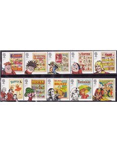 GRAN BRETAGNA 2012 Strisce comiche, The Dandy 10v MNH**