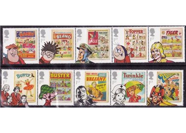 GREAT BRITAIN 2012 Comic Strips, The Dandy 10v MNH**