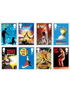 GREAT BRITAIN 2011 Hit Musicals 8v MNH**