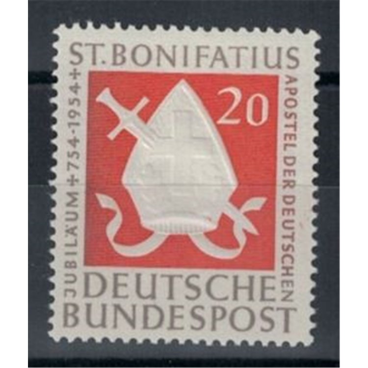 GERMANY FRG 1954 Martyrdom of St Boniface 1v MNH**