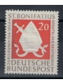 GERMANIA BRD 1954 Martirio di San Bonifacio 1v MNH**