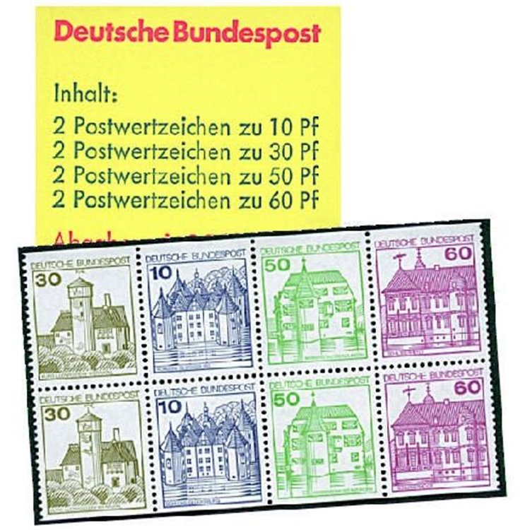 GERMANIA BRD 1980 Castelli e residenze 1 LB MNH** 23 C