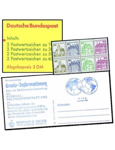 GERMANY BRD 1980 Castles and residences 1 booklet MNH** 23 D