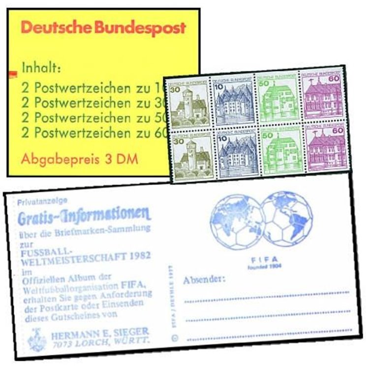GERMANIA BRD 1980 Castelli e residenze 1 LB MNH** 23 D
