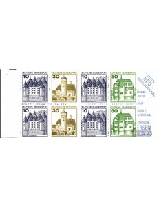 GERMANIA BRD 1980 Castelli e residenze 1 LB MNH** 22 Z