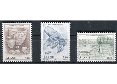 ALAND 1994 Archeology 3v MNH**