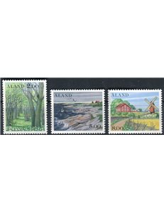 ALAND 1985 Vedute 3v MNH**