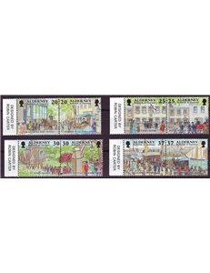 ALDERNEY 1998 Sviluppo storico di Alderney (2ª serie) 8v MNH**