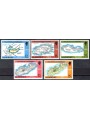 ALDERNEY 1989 Carte geografiche 5v MNH**