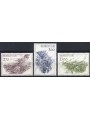 FAROER 1986 Old bridges 3v MNH**