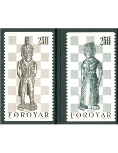 FAROE ISLANDS 1983 Chess 2v MNH**