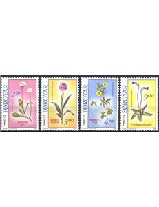 FAEROER 1988 Flora, flowers 4v MNH**