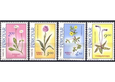 FAEROER 1988 Flora, flowers 4v MNH**