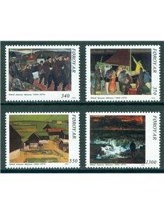 FAROERS 1991 Samal Joensen Mikines 4v MNH**