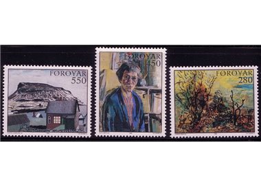 FAROERS 1985 Art in the Faroes 3v MNH**