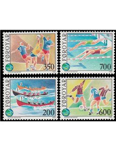 FAEROER 1989 Giochi sportivi 4v MNH**