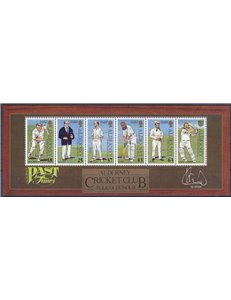 ALDERNEY 1997 Pastimes, cricket 1 s/s MNH**