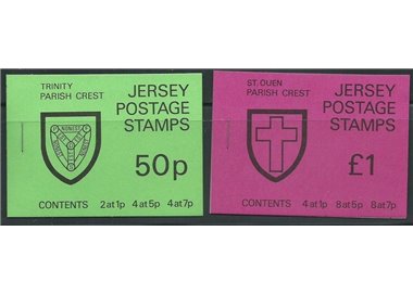 JERSEY 1976 Serie ordinaria, stemmi e vedute 2 LB MNH**