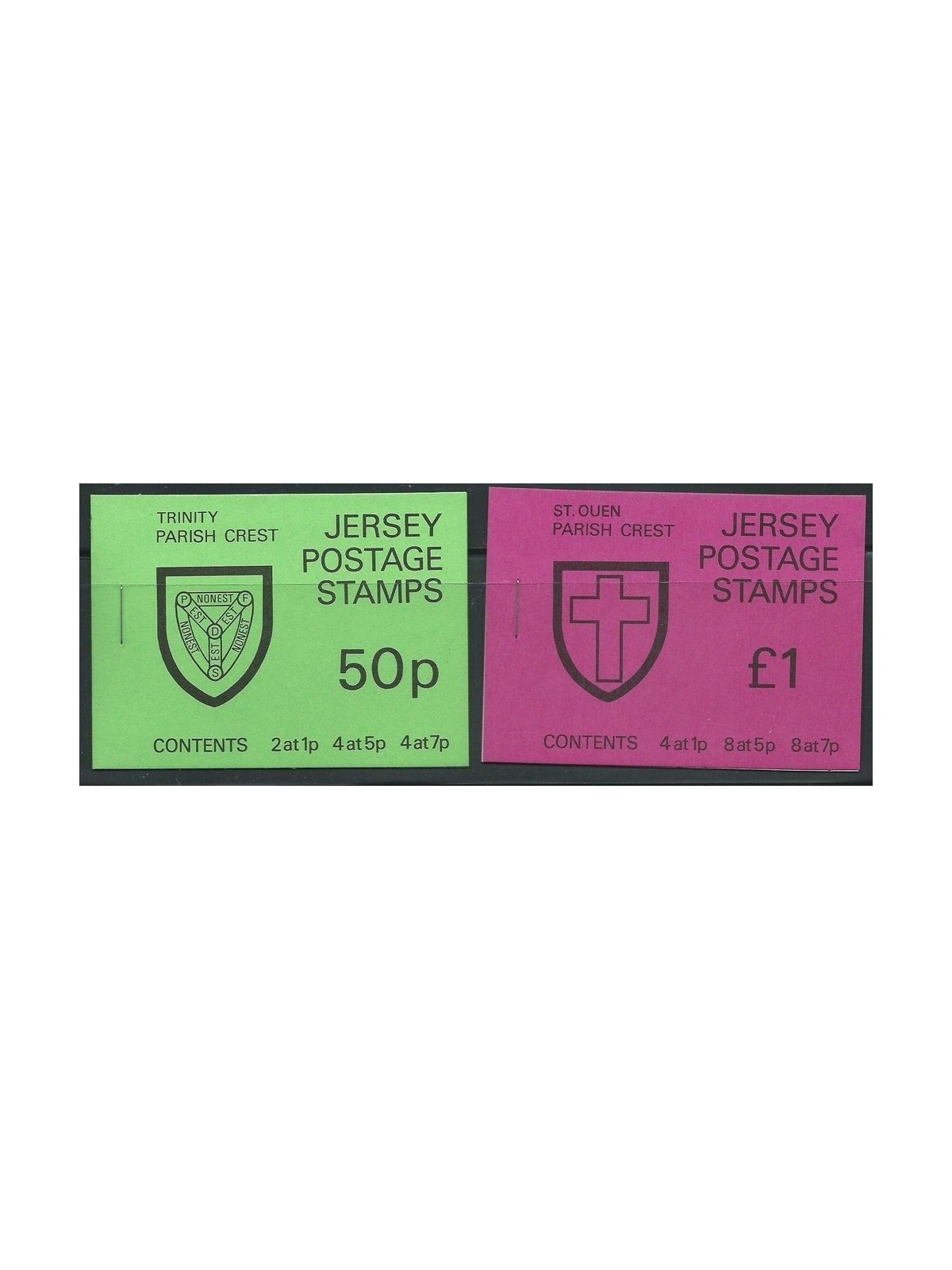 JERSEY 1976 Serie ordinaria, stemmi e vedute 2 LB MNH**