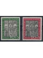 GERMANY FRG 1951 Lübeck Cathedral 2v MNH**