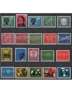 GERMANIA BRD 1960 Annata completa 20v MNH**