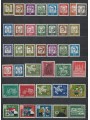 GERMANIA BRD 1961 Annata completa 38v MNH**