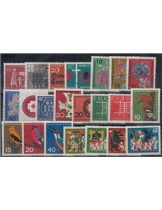 GERMANIA BRD 1963 Annata completa 22v MNH**
