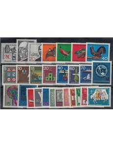 GERMANY FRG 1965 Complete year 27v MNH**