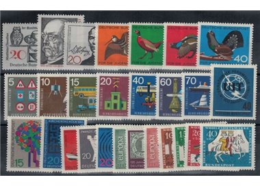 GERMANIA BRD 1965 Annata completa 27v MNH**
