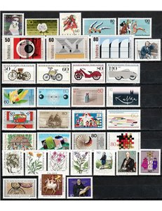 GERMANY FRG 1983 Complete year 35v MNH**