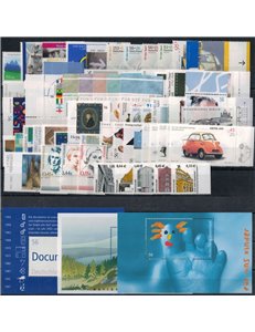 GERMANIA BRD 2002 Annata completa 64v + 2 BF MNH**